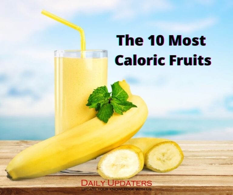 The 10 Most Caloric Fruits